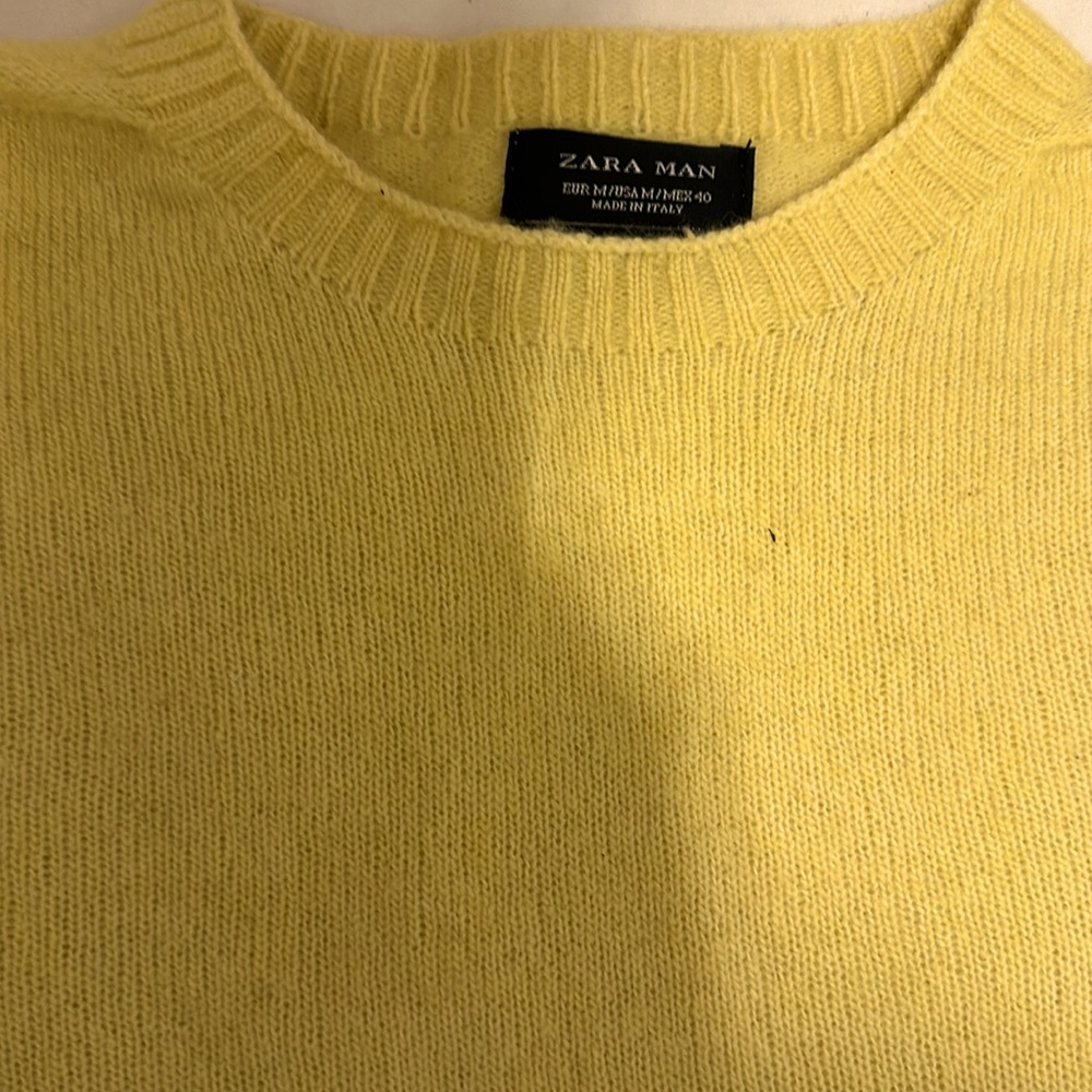 Yellow Sweater-Zara